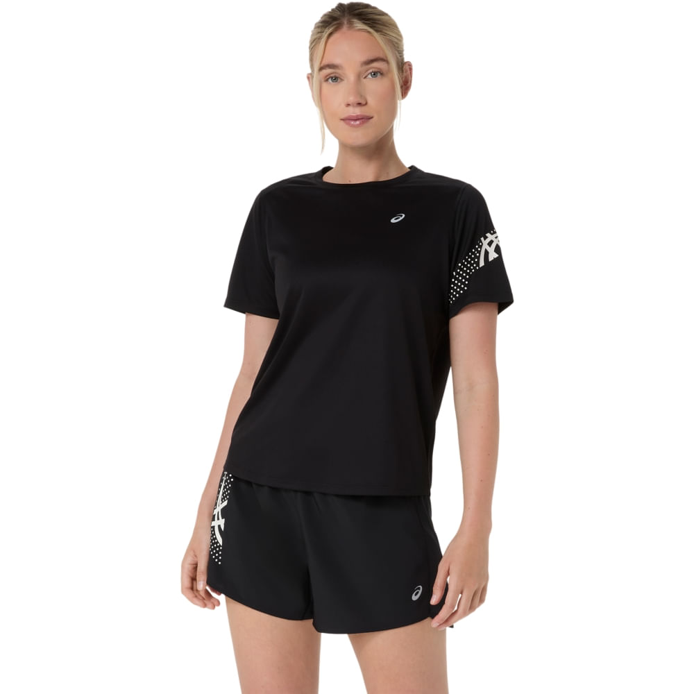 Camiseta Icon Ss Top - Preto