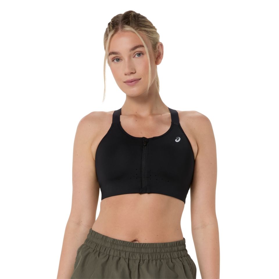 Top Road Combination Zip Bra - Preto