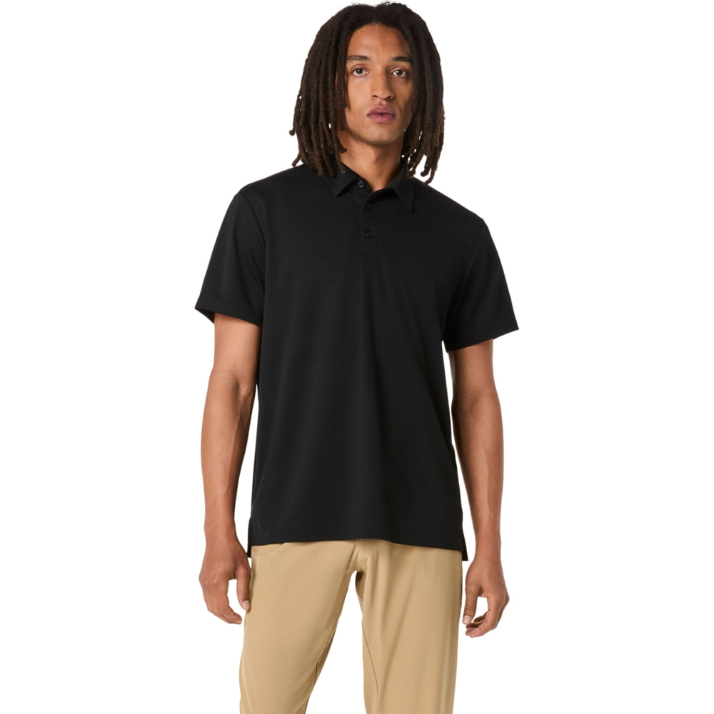 Camiseta Sleeve Polo - Preto - tam: G