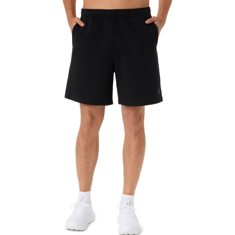Short Fleece Relaxed 7IN - Preto - tam: 3G