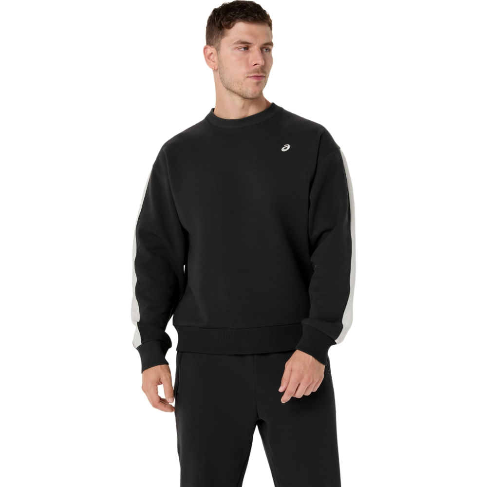 Blusa Moletom Heritage Crew-Neck - Preto - tam: P