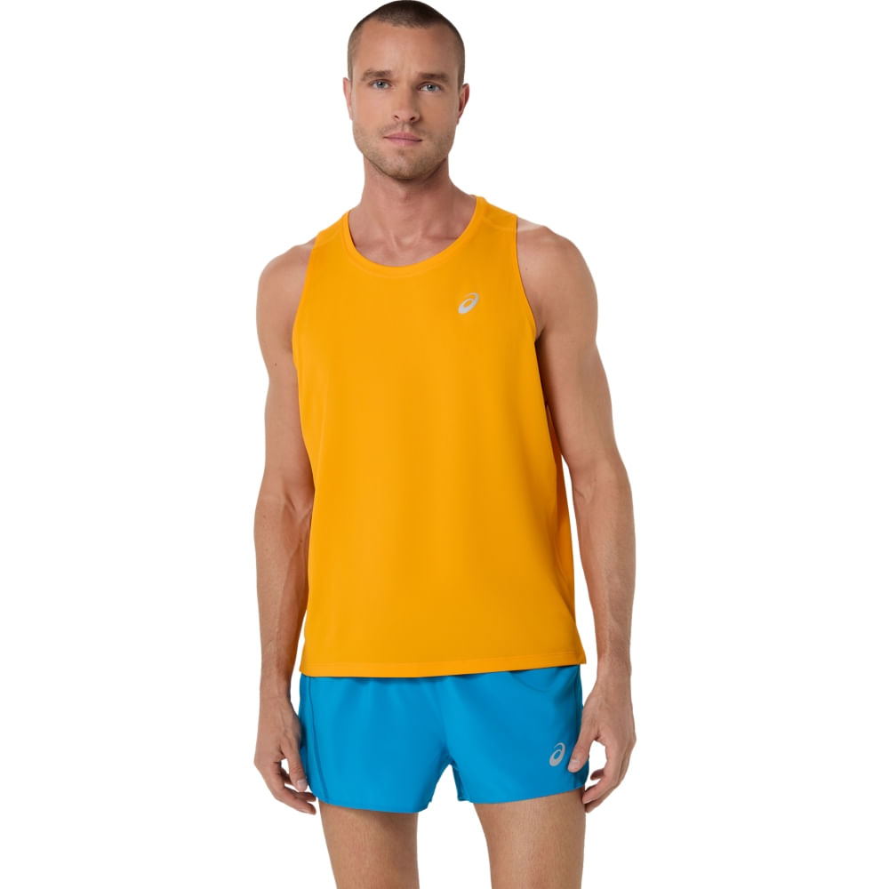 Regata ASICS Silver - Masculino - Laranja
