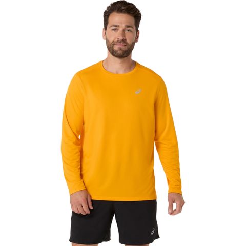 Camiseta Asics Manga Longa Silver - Masculino - Laranja — ASICS