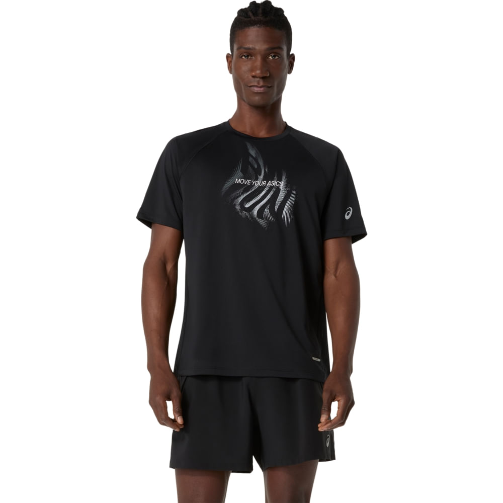 Camiseta Road Graphic Ss Top - Preto