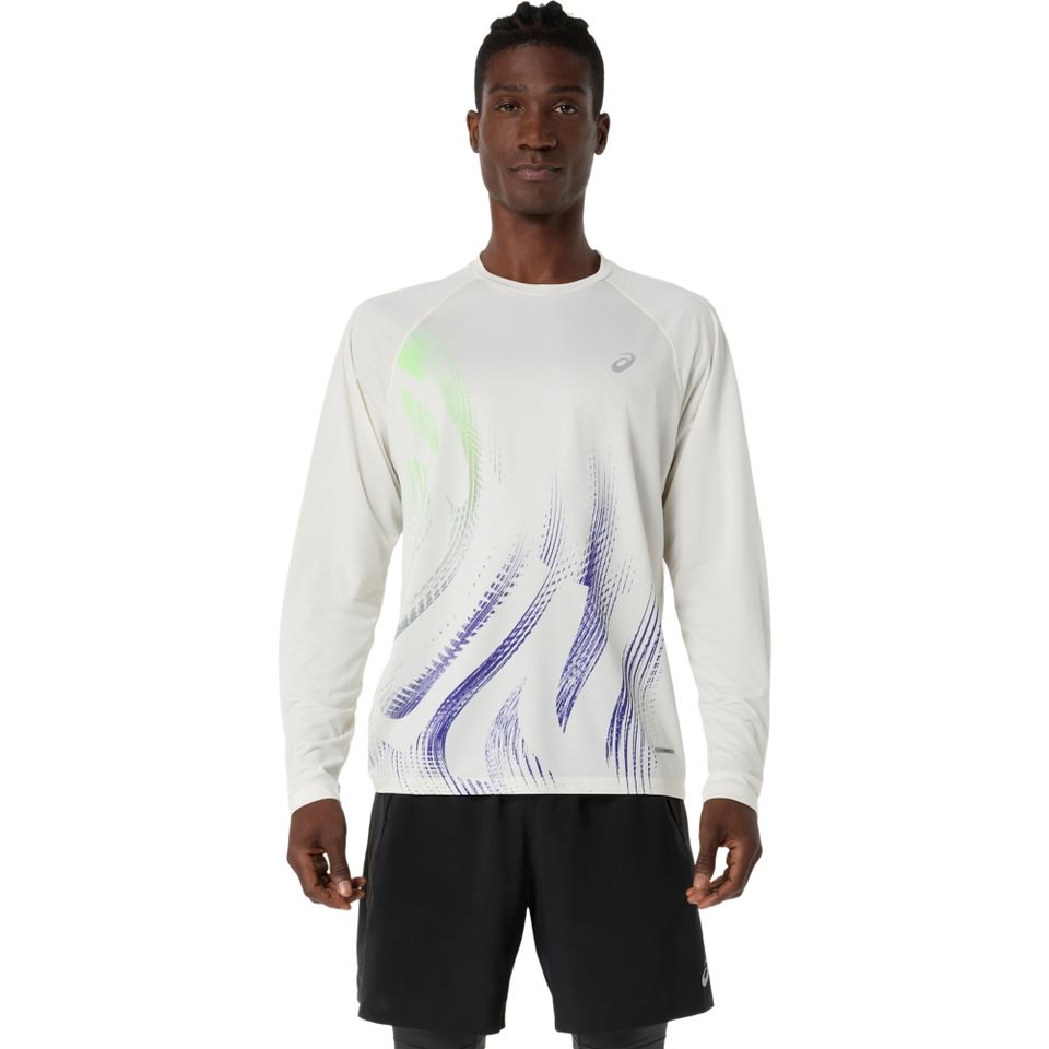 Camiseta Manga Longa Road Graphic Ls Top - Creme