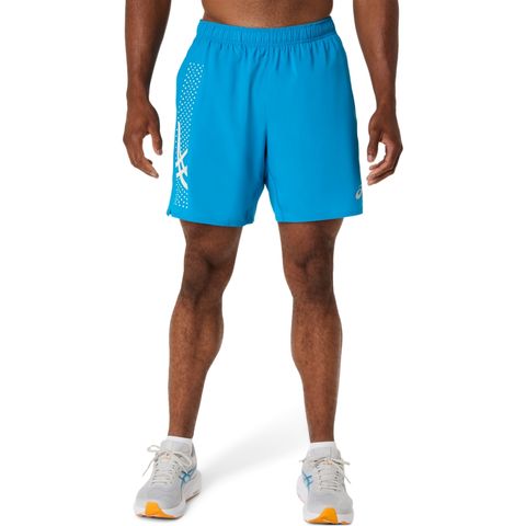 Shorts Icon 7in Short - Azul/Creme — ASICS