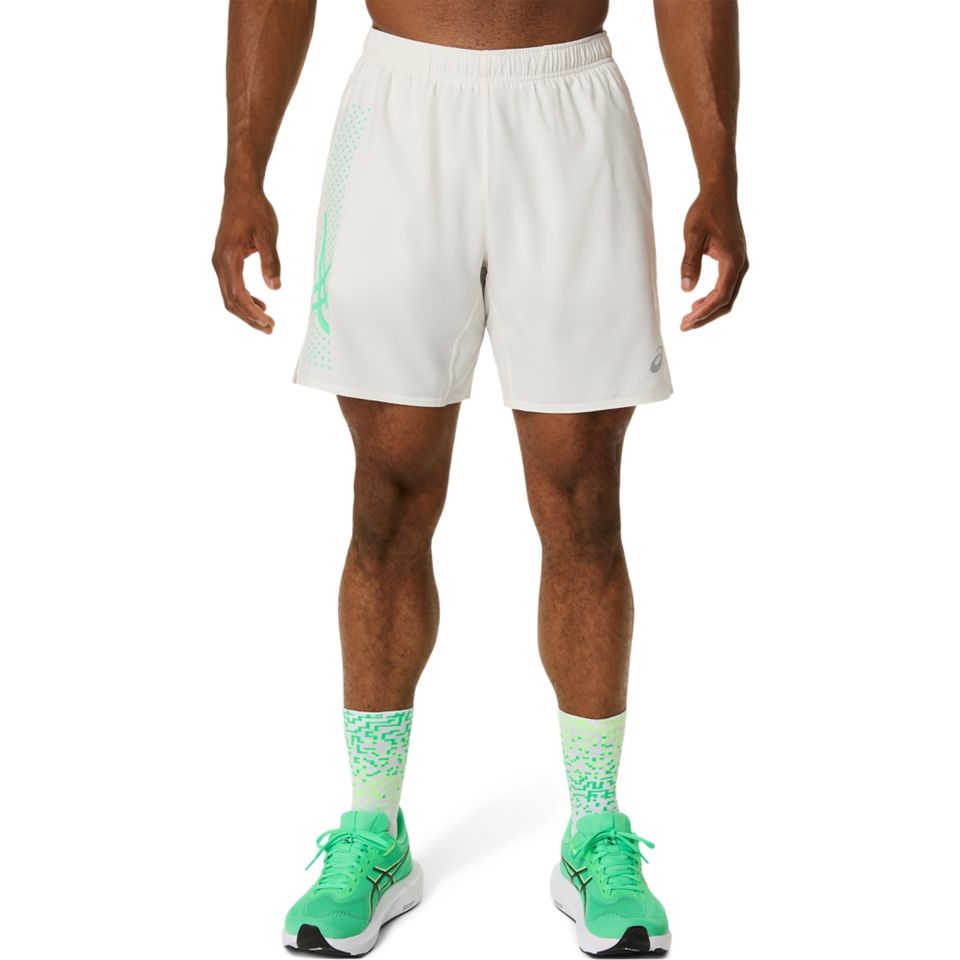 Shorts Icon 7in Short - Creme/Verde