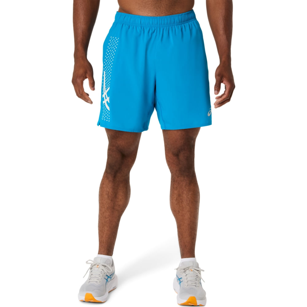 Shorts Icon 7In Short - Azul/Creme - tam: M