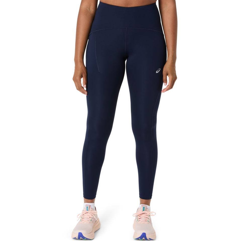 Calça Asics Legging Road Cintura Alta - Feminino - Azul