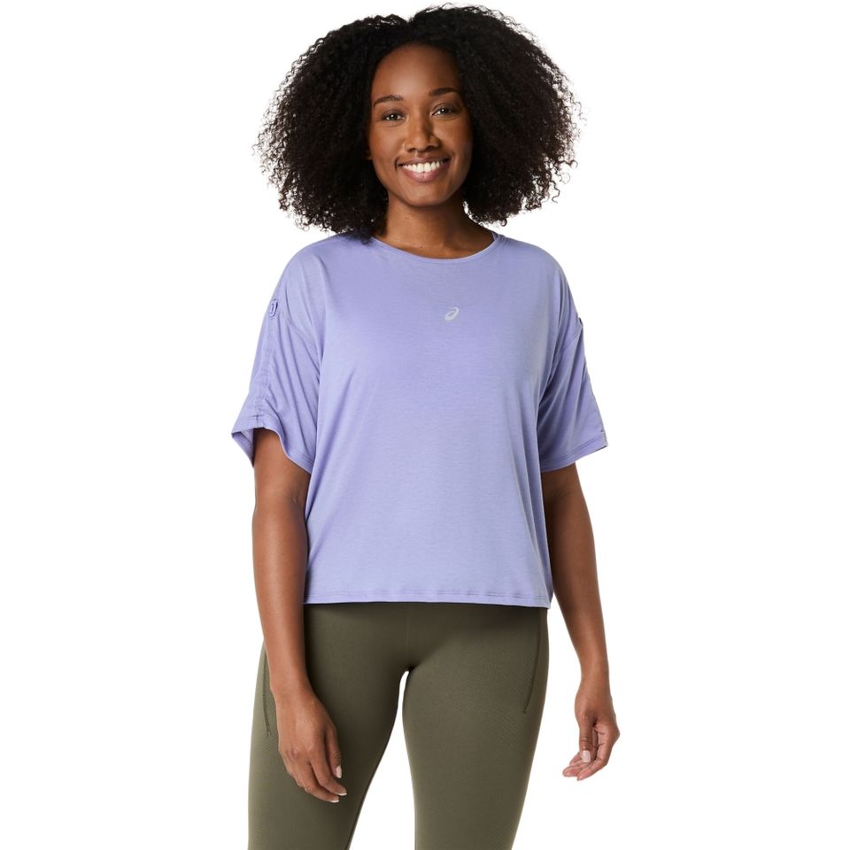 Camiseta Asics Nagino Run Adjustable  - Feminino - Roxo