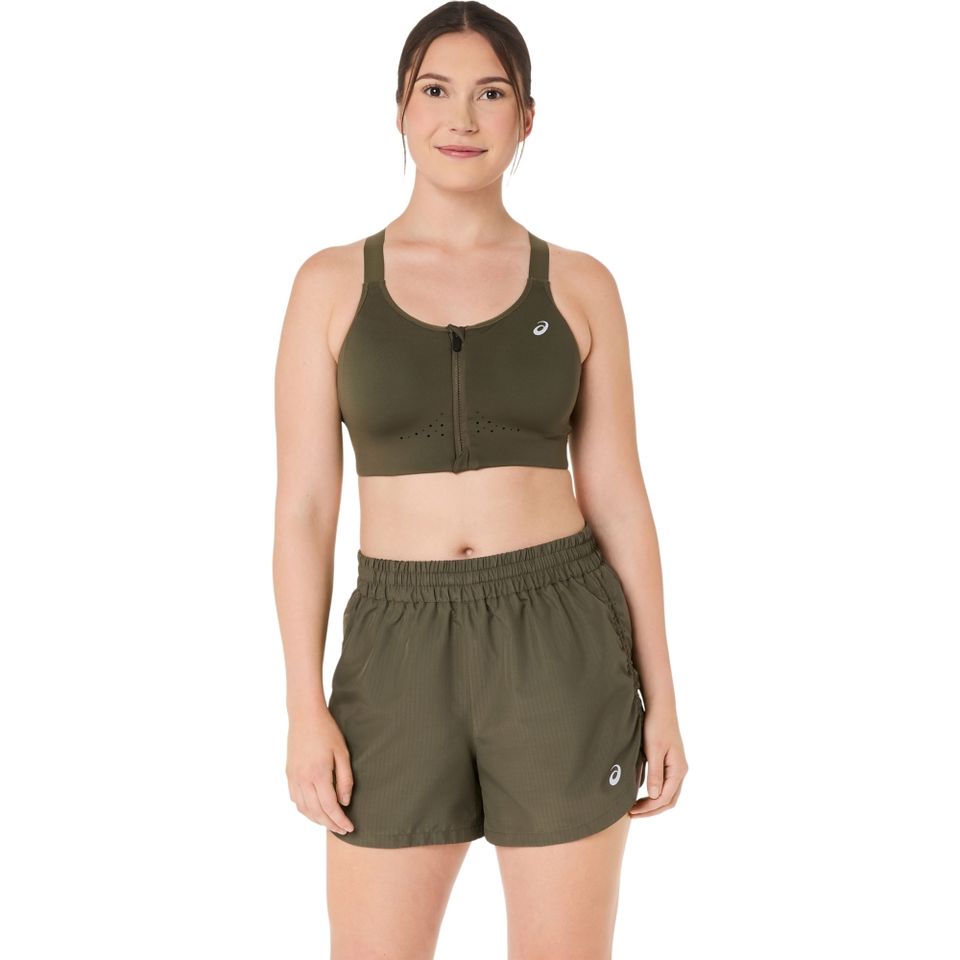 Top Road Combination Zip Bra - Verde