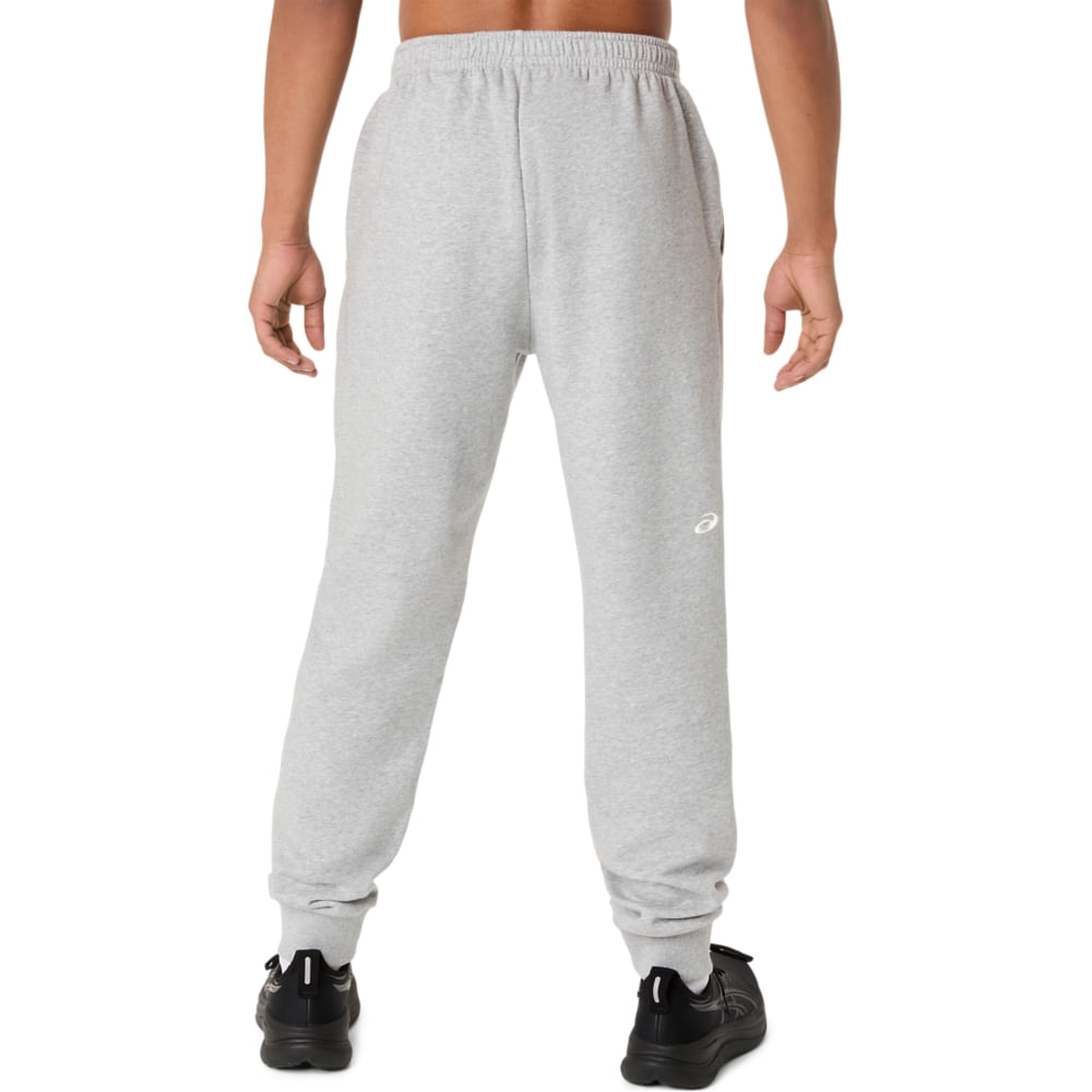 ASICS LOGO FLEECE PANT - GREY HEATHER - tam: 4G
