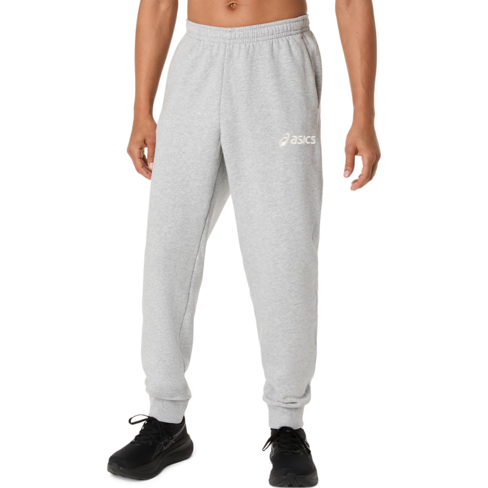 ASICS LOGO FLEECE PANT - GREY HEATHER - tam: 6XL