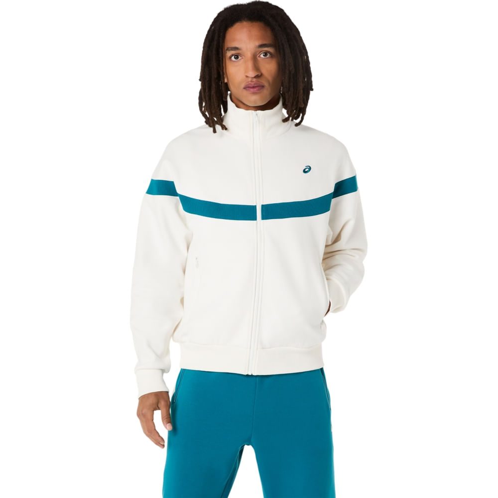 Jaqueta Heritage Track - Creme