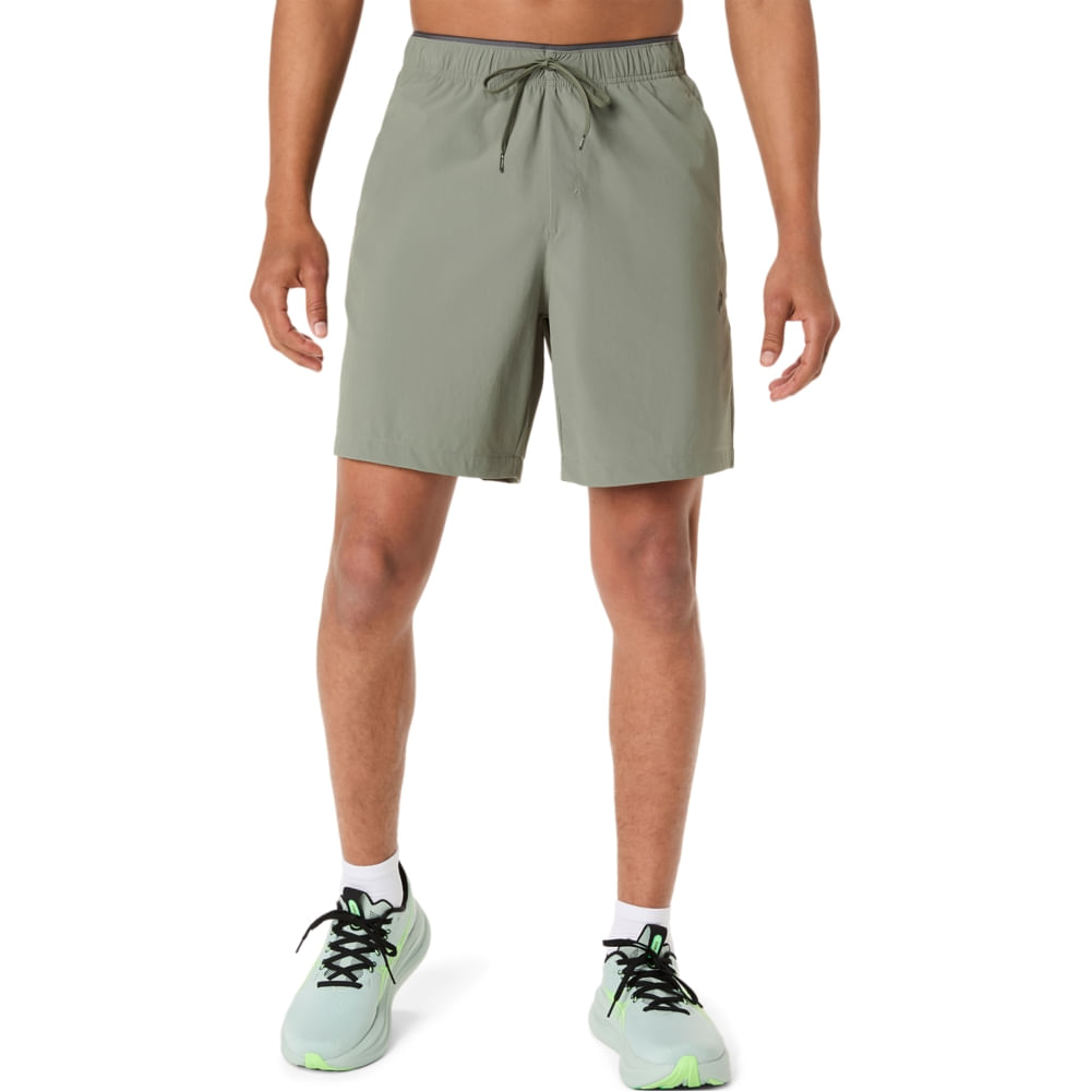 Shorts Comfort Core Stretch Woven 7IN - Verde - tam: M