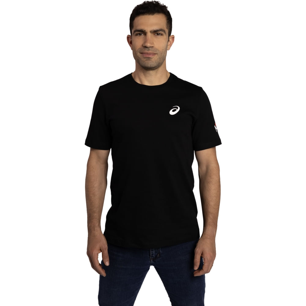 Camiseta Journey São Silvestre - Unissex - Preto - tam: M