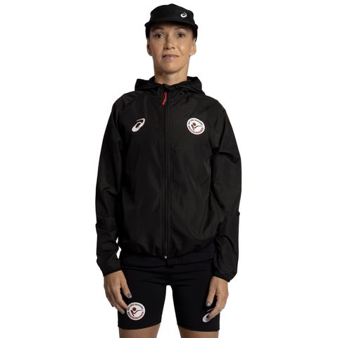 Jaqueta Corta Vento São Silvestre - Feminino - Preto — ASICS
