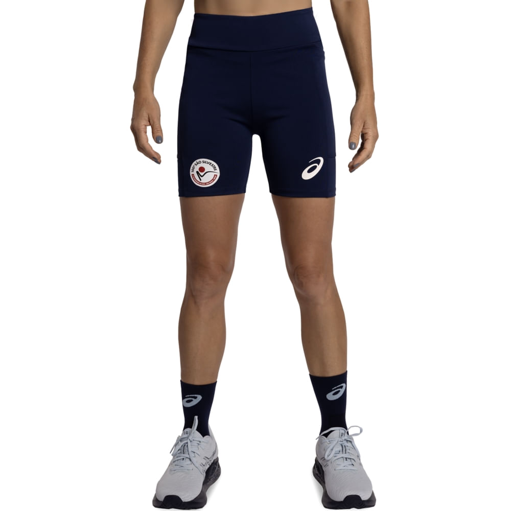 Bermuda Performance São Silvestre - Feminino - Azul - tam: G