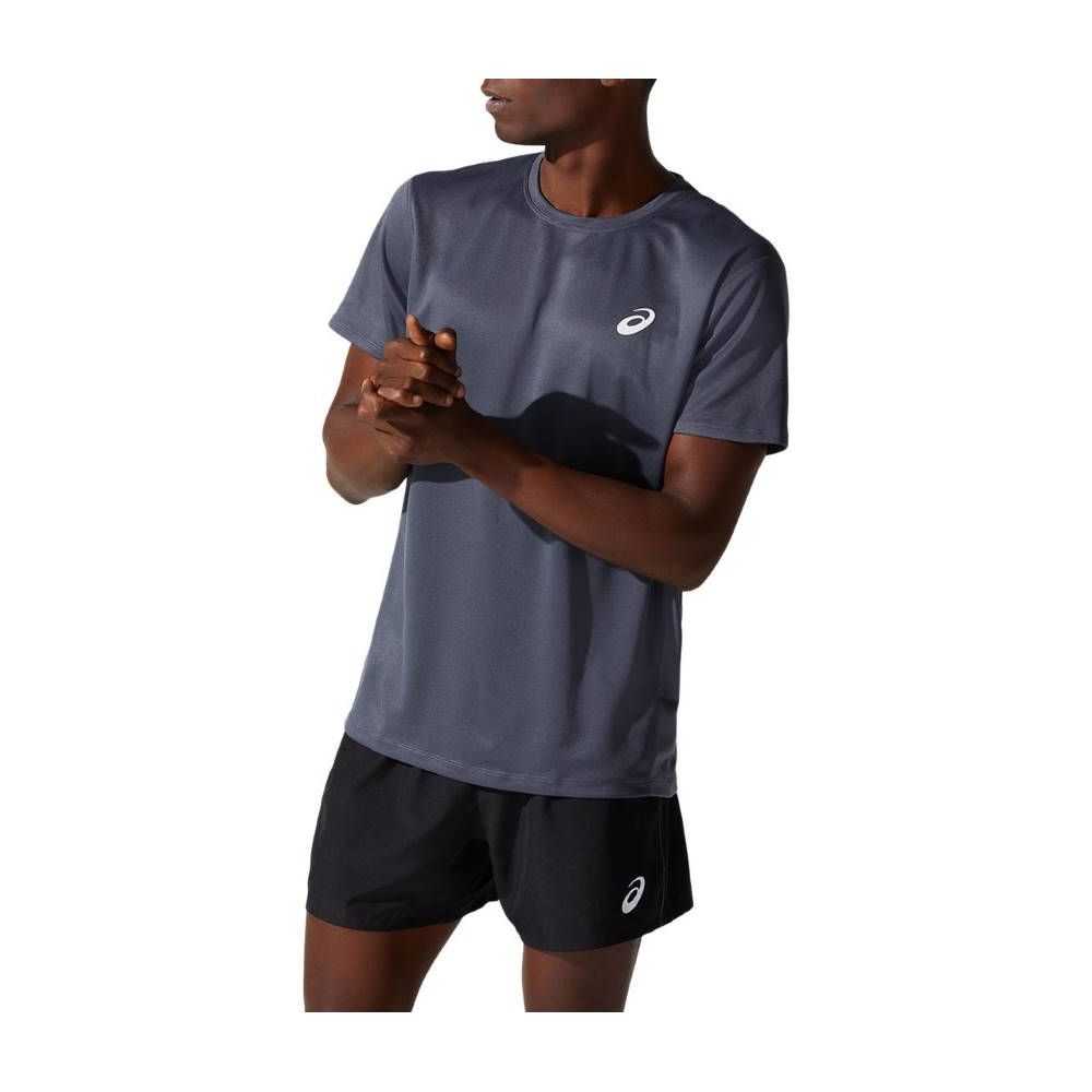 Camiseta ASICS Silver - Masculina - Cinza