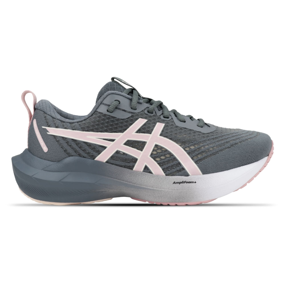 Tênis ASICS GEL-Nagoya 8 - Feminino - Cinza/Bege