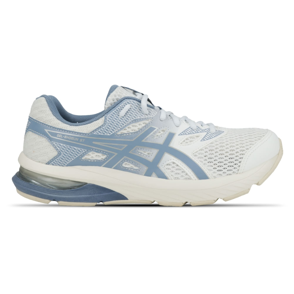Tênis ASICS GEL-Shogun St - Feminino - Branco/Azul - tam: 39