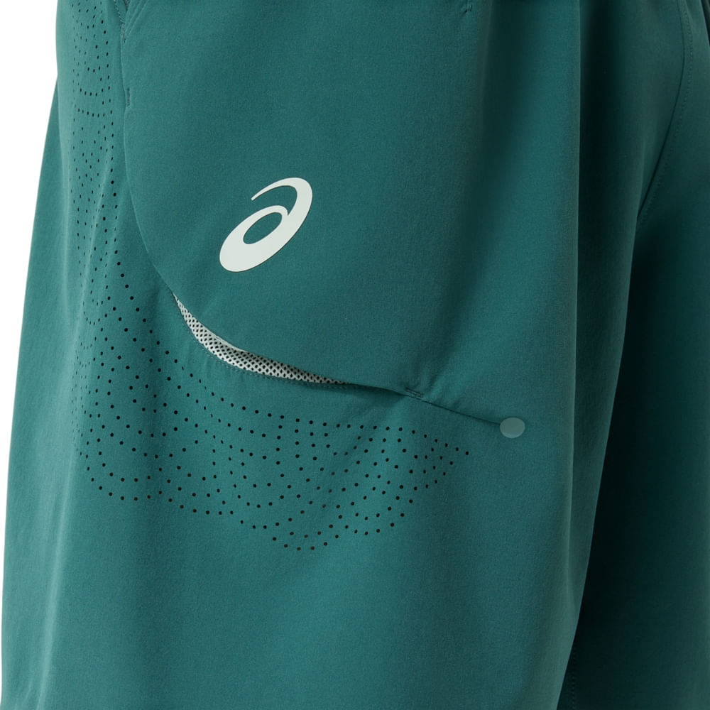 Short ASICS Match Laser 7IN - Masculino - Azul - tam: GG — foto 4