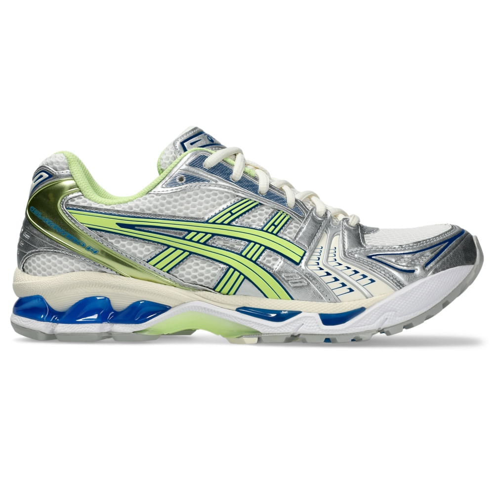 Tênis ASICS GEL-Kayano 14 - Unissex - Branco/Verde - tam: 43