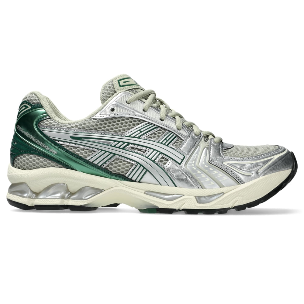 Tênis ASICS GEL-Kayano 14 - Unissex - Verde/Prata - tam: 42.5