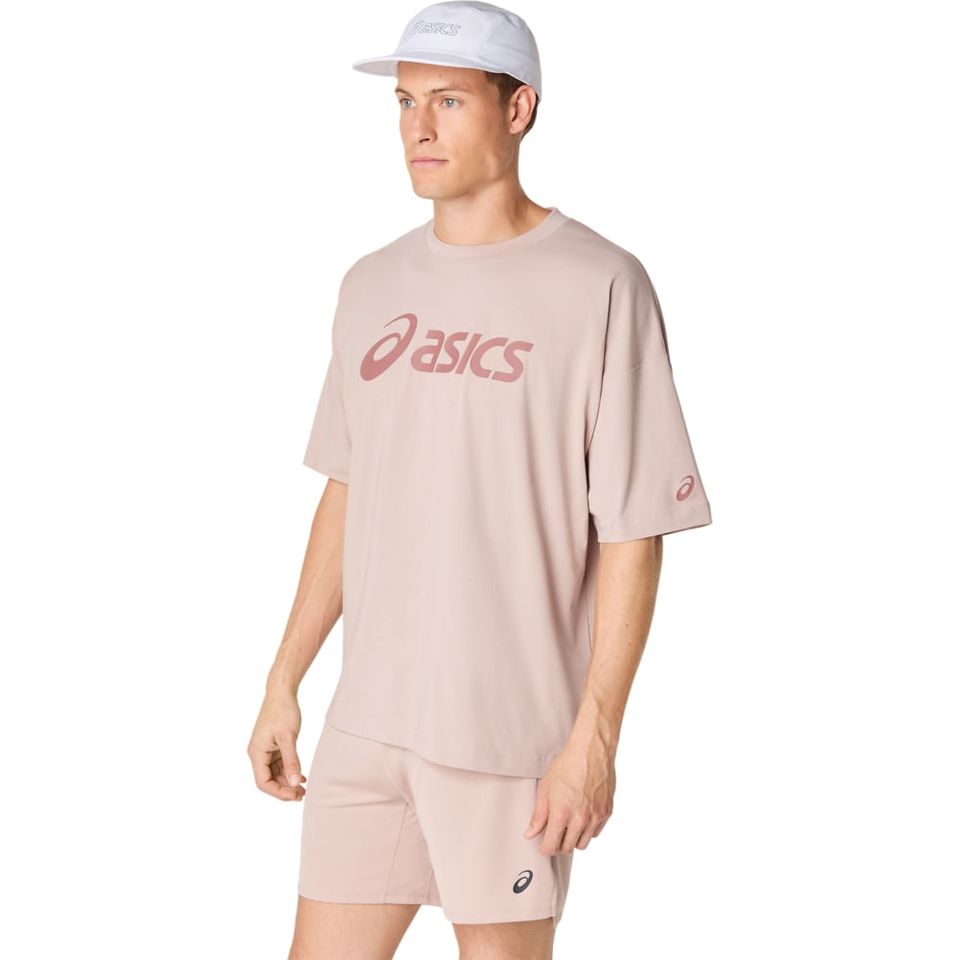 Camiseta Asics Graphic Relax Fit - Masculino - Rosa