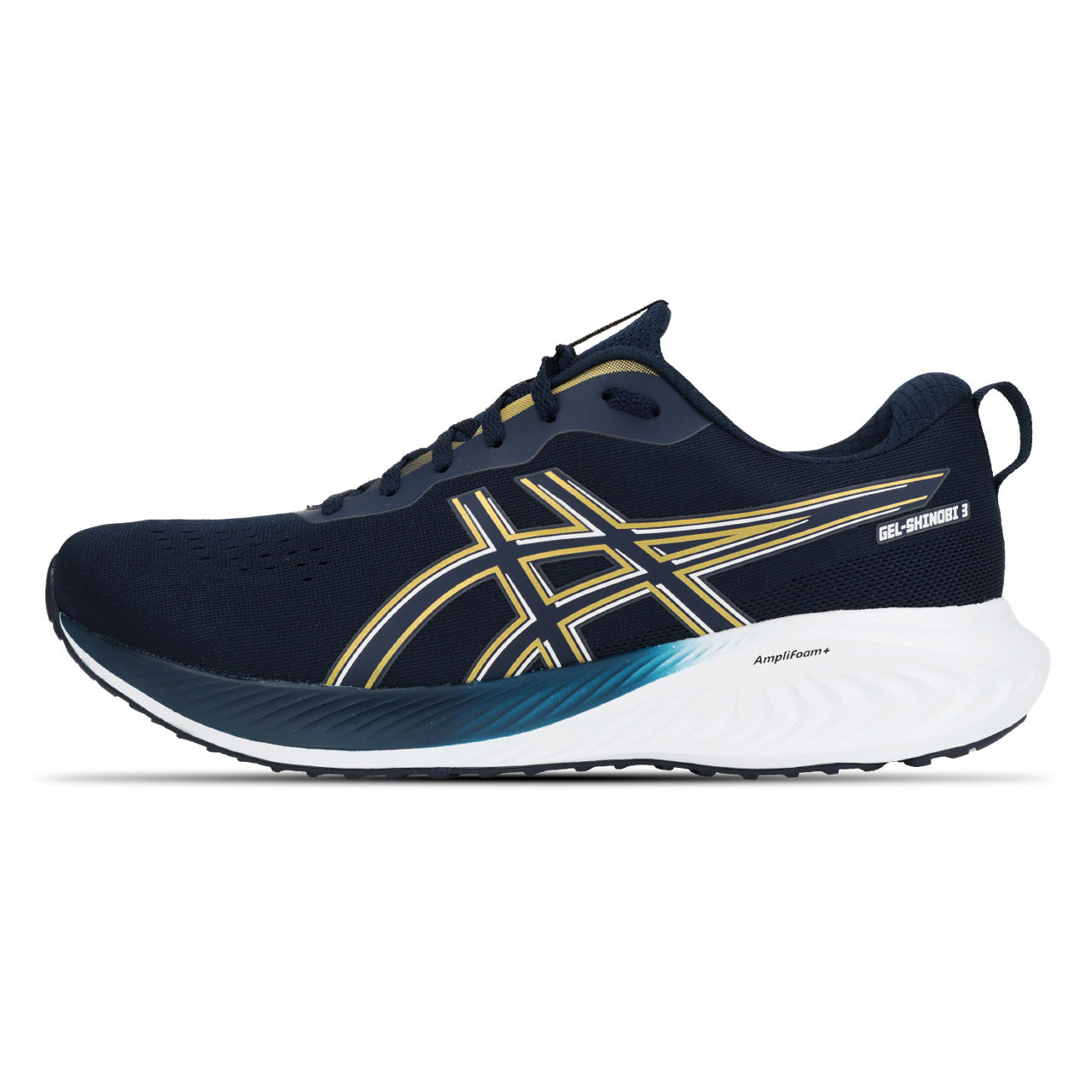 Tênis Gel Shinobi 3 - Azul/Dourado - tam: 43