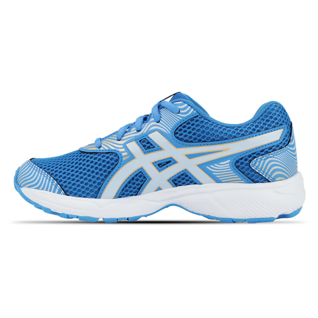 Tênis ASICS Buzz 4 - Infantil - Azul/Dourado - tam: 37