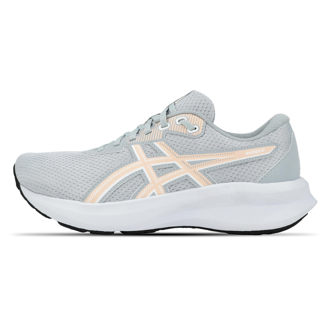 Tênis ASICS Raiden 5 - Feminino - Cinza/Branco - tam: 34