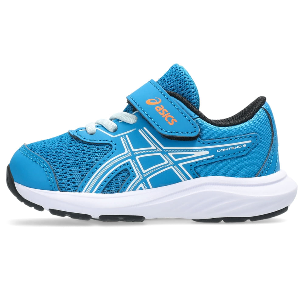Tênis ASICS Contend 9 Ts - Infantil - Azul/Azul