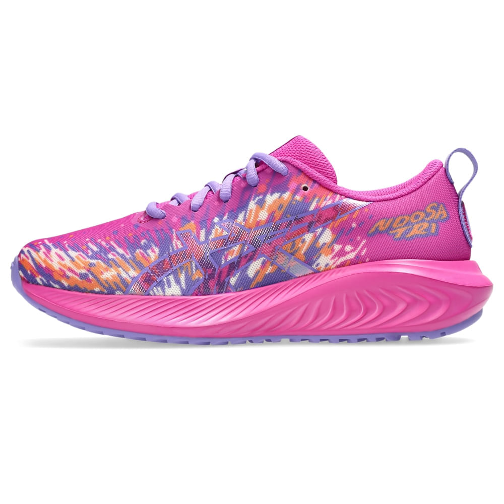 Tênis ASICS GEL-Noosa Tri 16 GS - Infantil - Rosa/Roxo - tam: 35