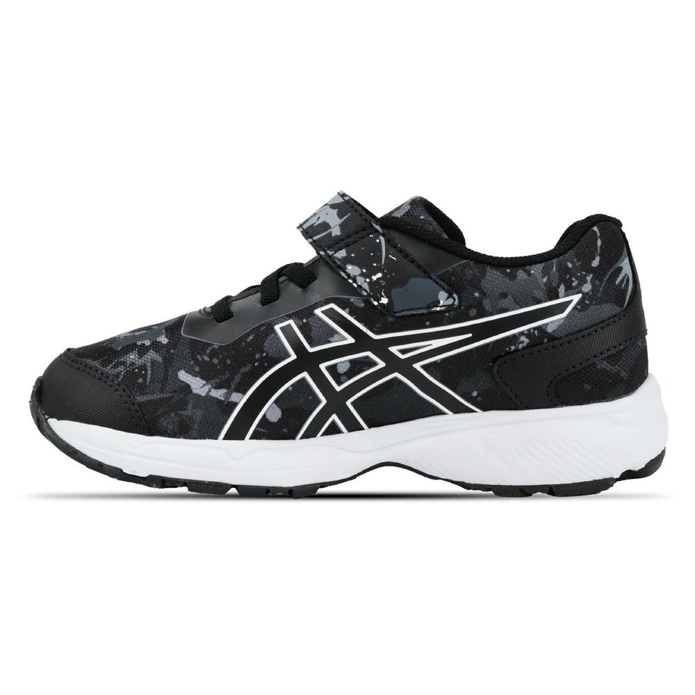 Tênis ASICS Fantasy 4 - Infantil - Preto/Branco