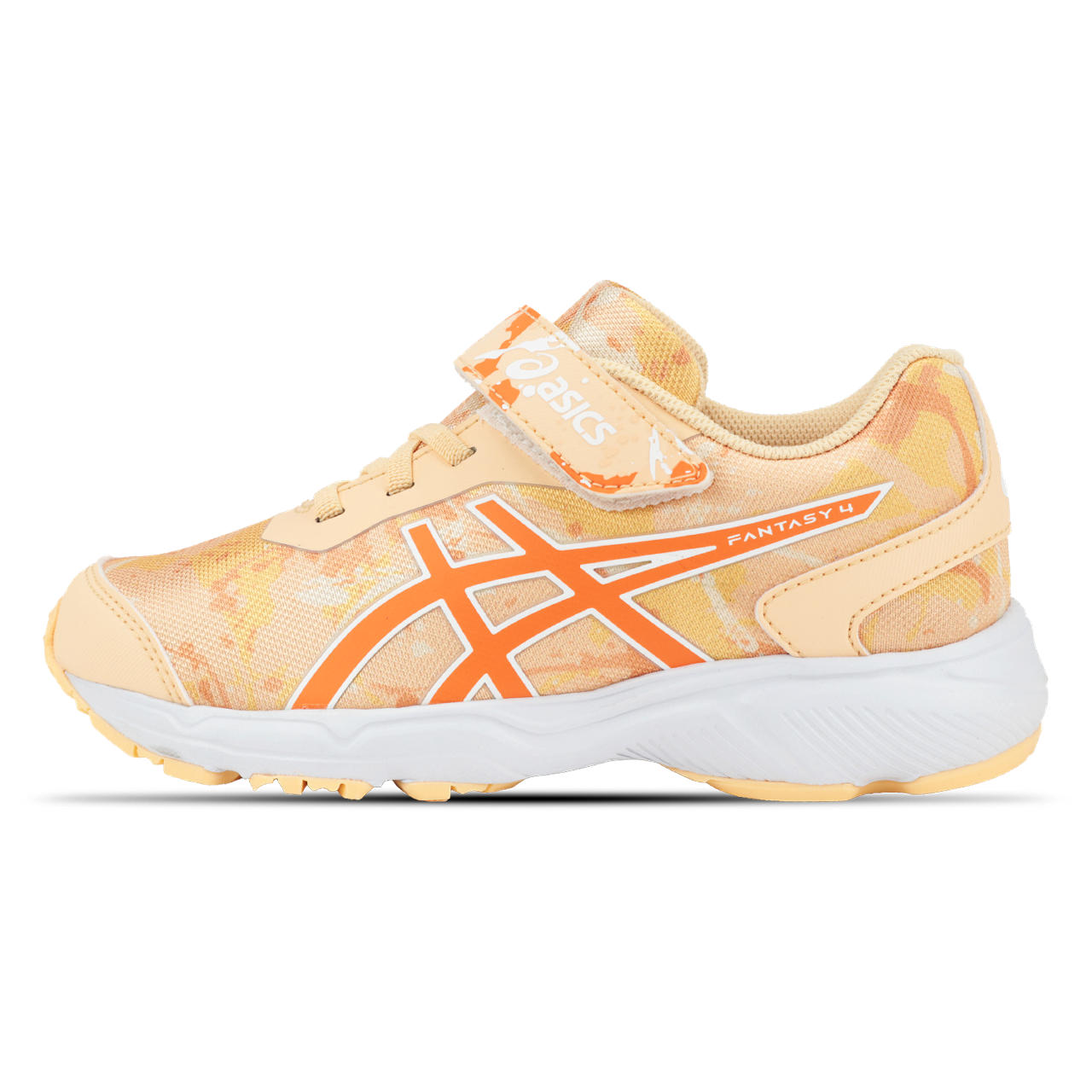 Tênis ASICS Fantasy 4 - Infantil - Laranja/Branco - tam: 33