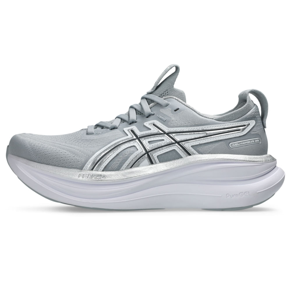 Tênis ASICS GEL Nimbus 28 Atc – Masculino – Cinza/Prata