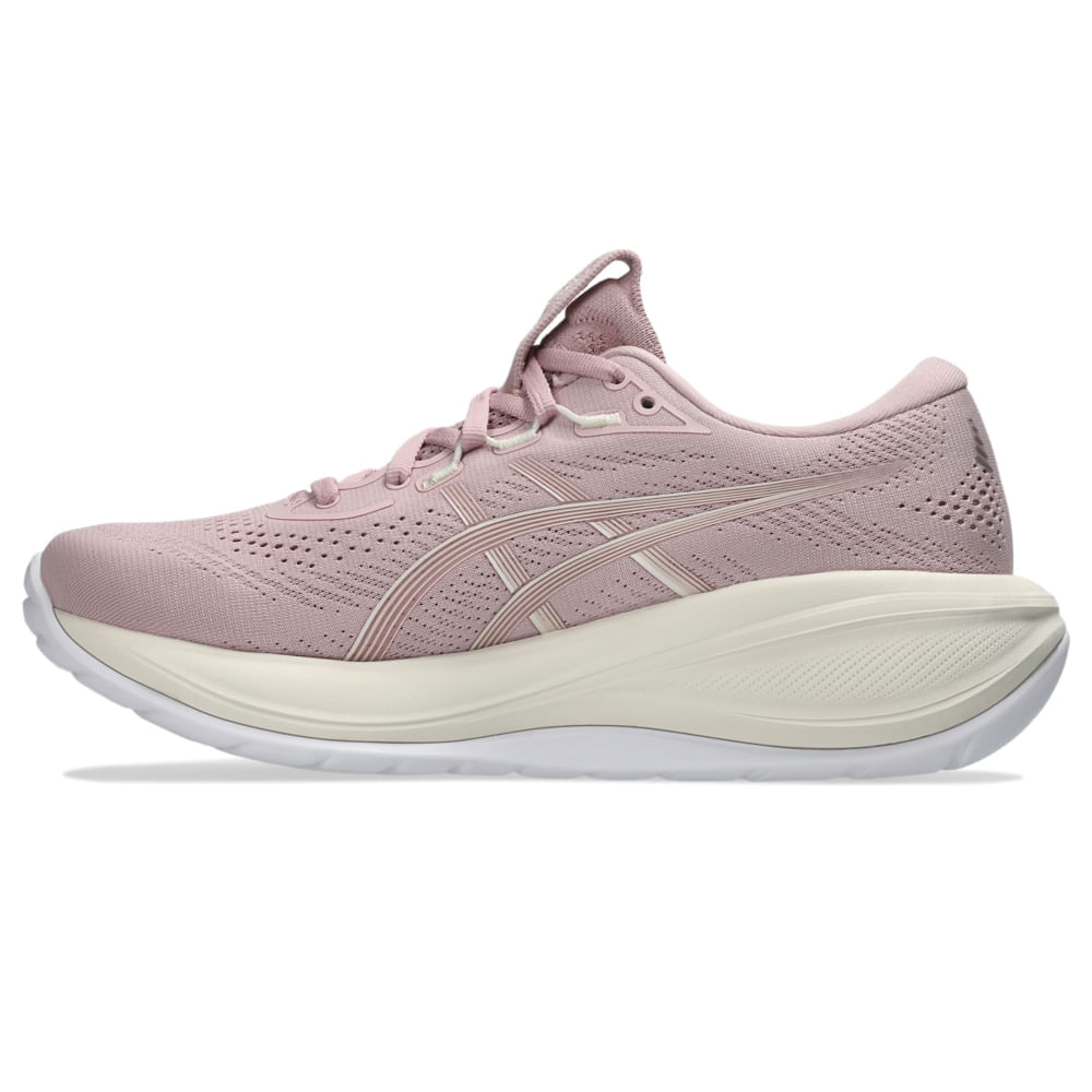 Tênis ASICS GEL-Cumulus 28 - Feminino - Bege/Rosa