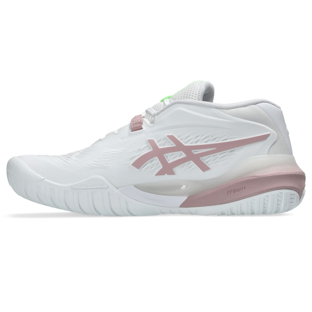 Tênis ASICS Gel-Resolution X - Feminino - Branco/Bege - tam: 36