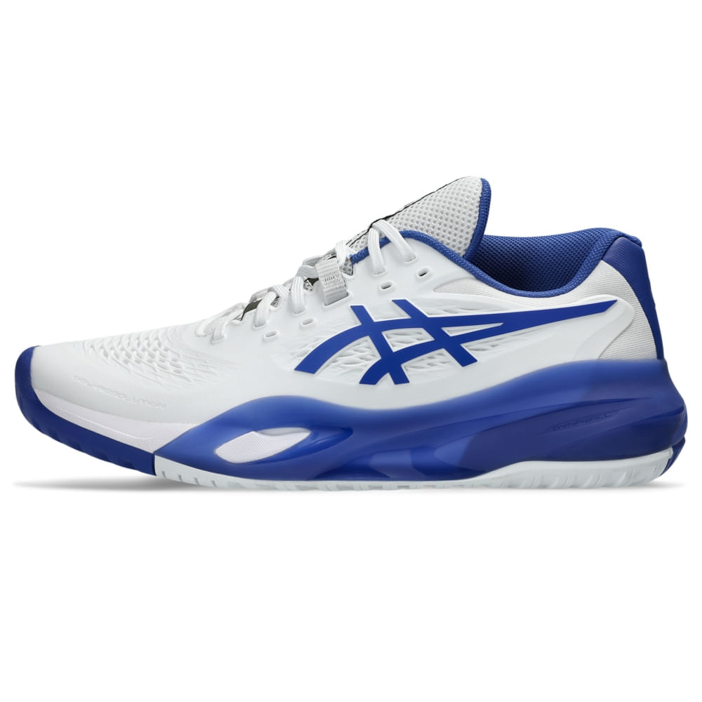 Tênis ASICS Gel-Resolution X - Masculino - Branco/Azul - ASICS Brasil