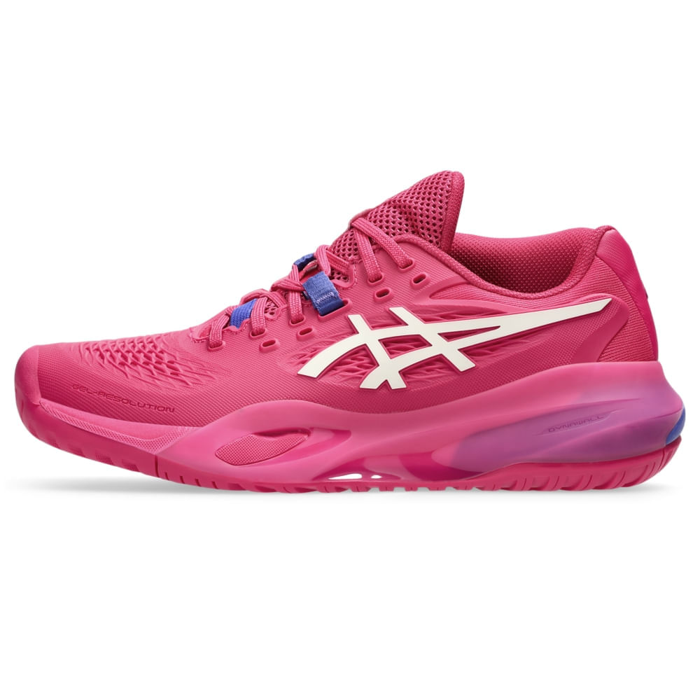 Tênis ASICS Gel-Resolution X – Feminino – Rosa/Bege