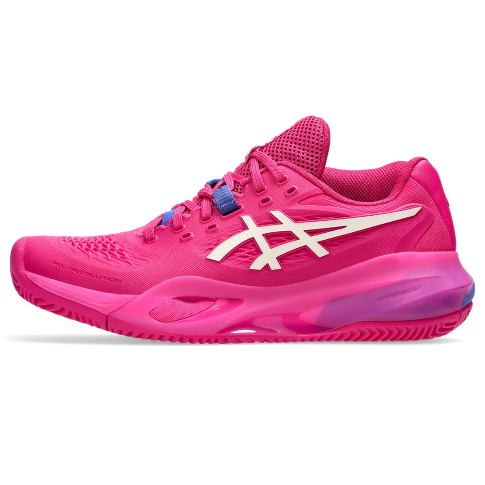 Tênis ASICS Gel-Resolution X Saibro – Feminino – Rosa/Bege