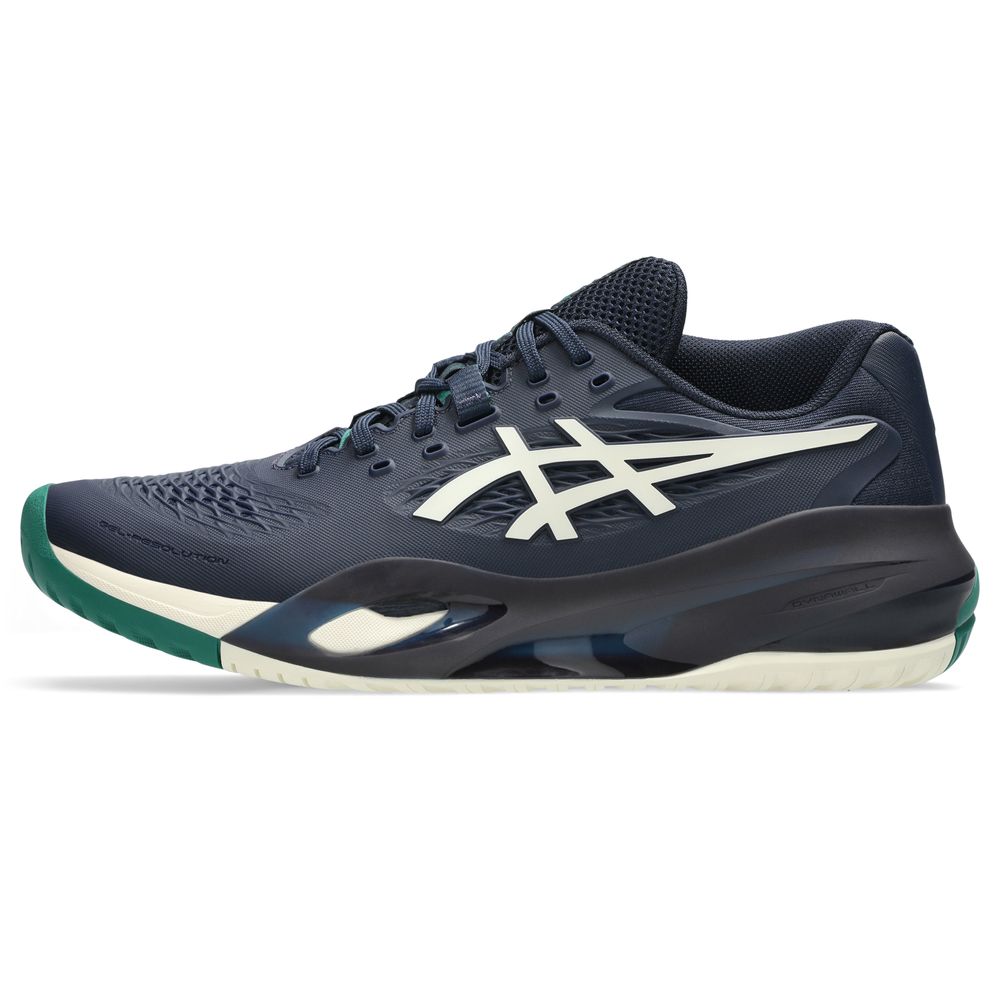 Tênis ASICS Gel-Resolution X – Masculino – Azul/Bege
