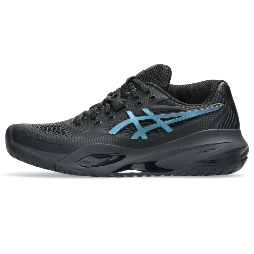 Tênis ASICS Gel-Resolution X Night Energy - Feminino - Preto/Azul - tam: 39.5