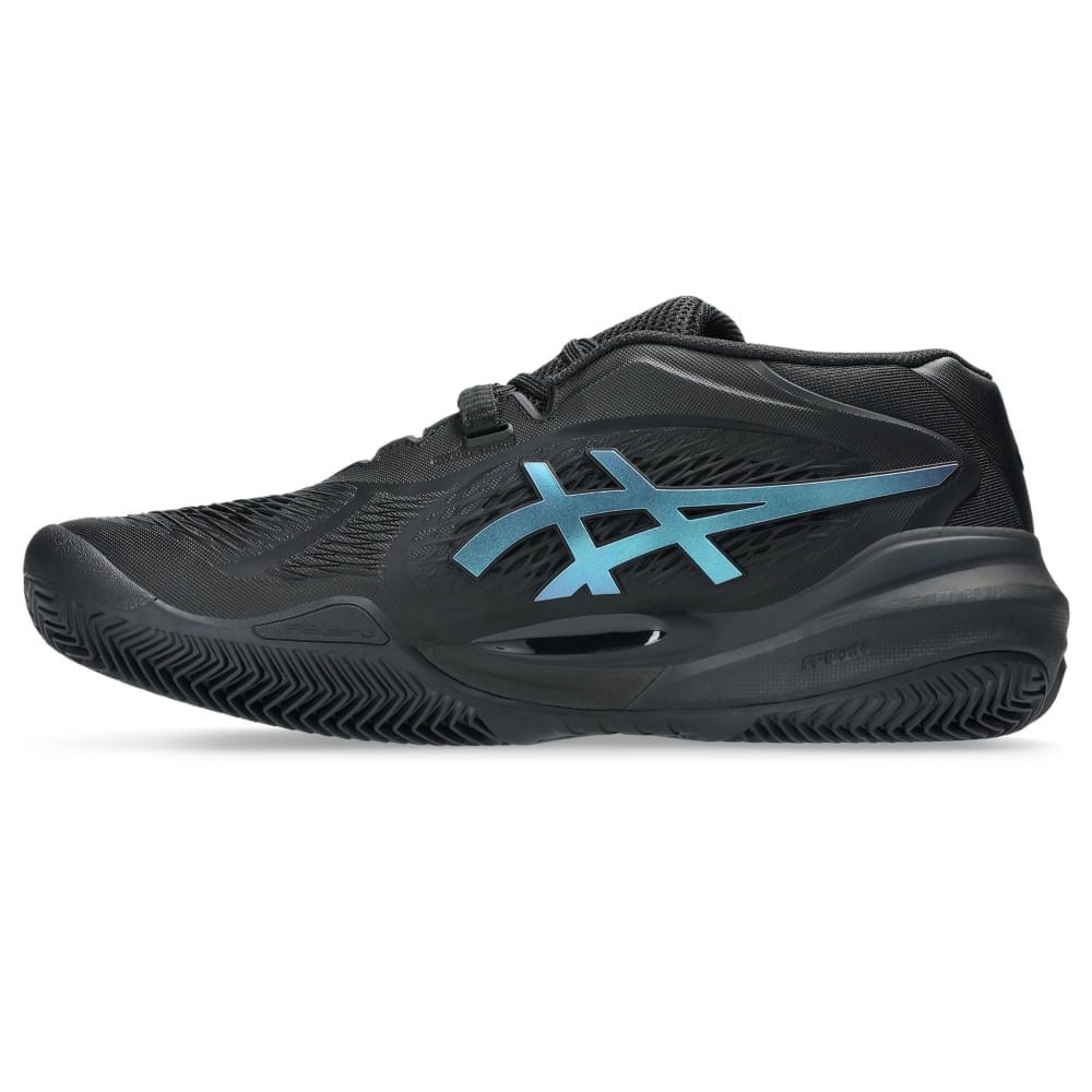 Tênis ASICS Gel-Resolution X Saibro Night Energy – Masculino – Preto/Azul