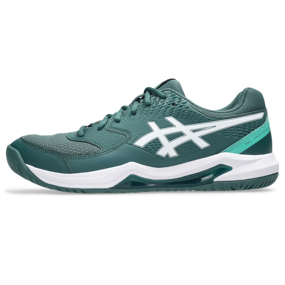 Tênis ASICS Gel-Dedicate 8 - Masculino - Azul/Branco