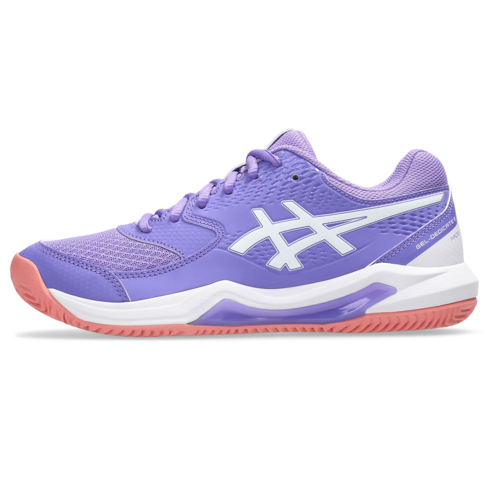 Tênis ASICS Gel-Dedicate 8 Padel - Feminino - Roxo/Branco - tam: 36