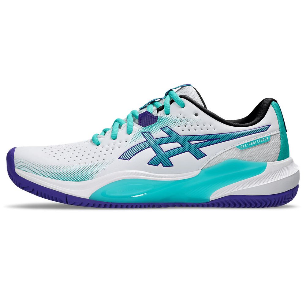 Tênis ASICS Gel-Challenger 15 Saibro - Masculino - Branco/Verde