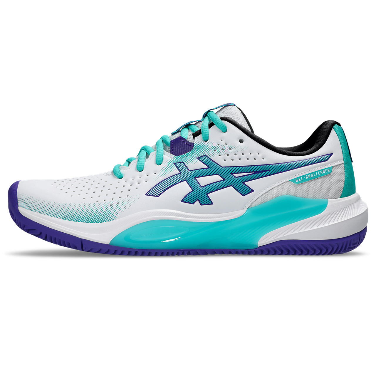 Tênis ASICS Gel-Challenger 15 Saibro - Masculino - Branco/Verde - tam: 43