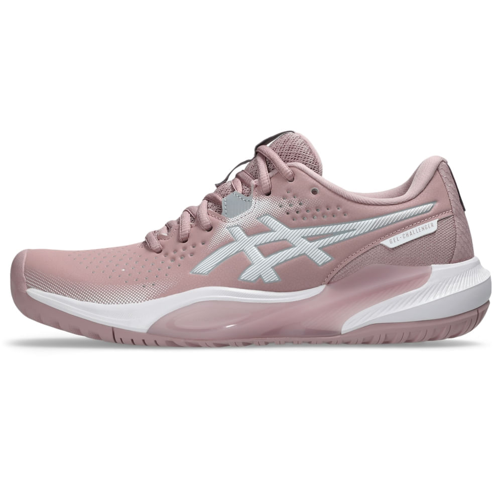 Tênis ASICS Gel-Challenger 15 - Feminino - Bege/Cinza - ASICS Brasil